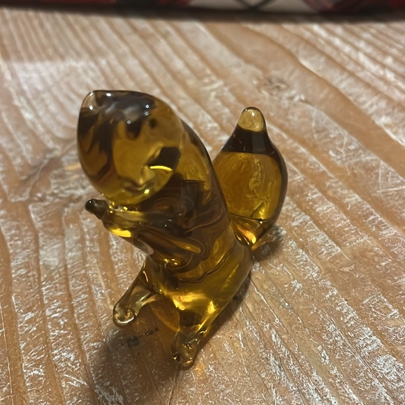 Kanawha amber glass squirrel - Picture 5 of 6
